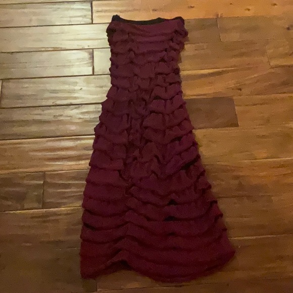 Elm Design Team Magenta stretchy Dress Tight Fit Sexy Sleeveless Sz 0 - Picture 1 of 6